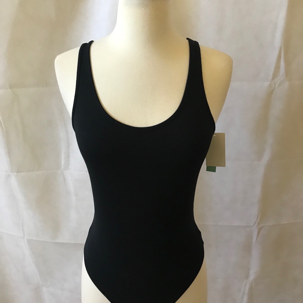 NORDSTROM NWT ABOUND SCOOP NECK BODYSUIT SIZE XS